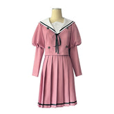 The Fragrant Flower Blooms With Dignity (2025) Kaoruko Waguri Pink School Uniform Set Outfits Cosplay Costume